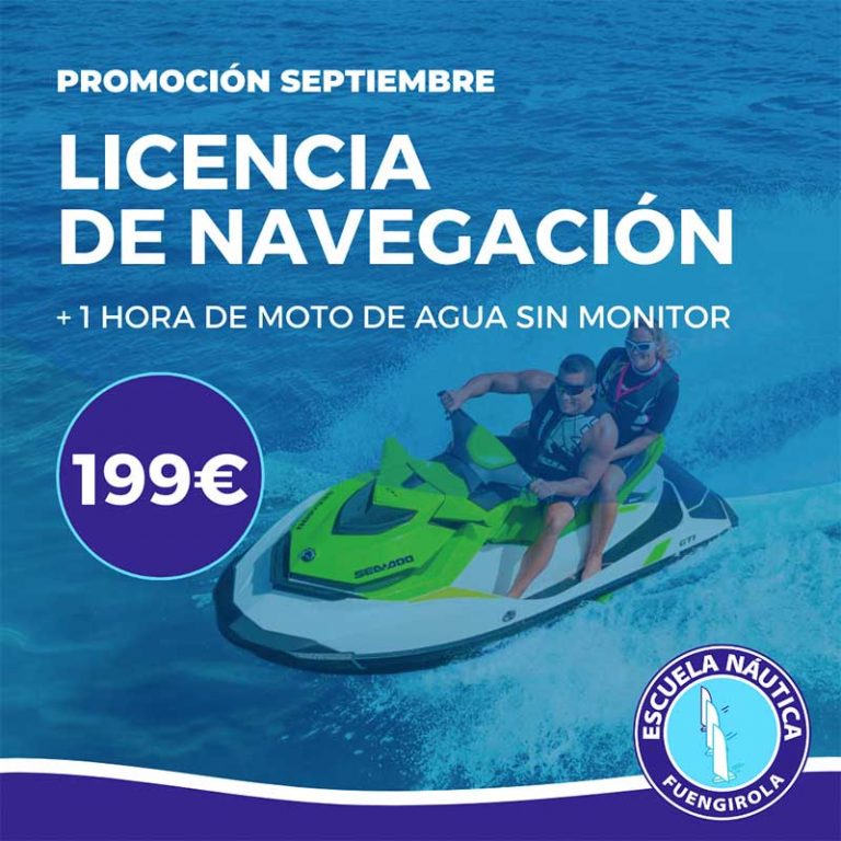 ᐅ Licencia de navegación Fuengirola | Escuela de Vela y Náutica